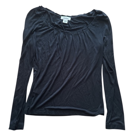 Calvin Klein Black Women's Top - Picture 3 of 4